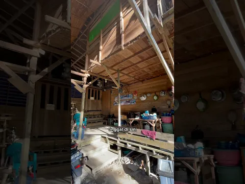 RUMAH NYA KAYU TAPI SUKSES..