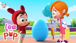 Surprise Easter Eggs With Animals + other Baby Songs with Lea and Pop