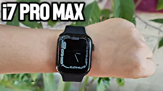 Review Smartwatch i7 Pro Max Super económico pero vale la pena? 2022 🔥😱