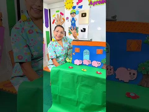 3 chanchitos desobedientes #educacióninfantil #cancióninfantil #niños #aprendercantando