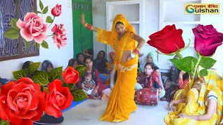 नई बहू का गुलाबी मलाई ड्रान्स || राजा तेरी गोदी मे गुलाब बन जाऊगी | नया ड्रान्स  #nai_bahu_ka_dance