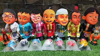Pecahkan Es Untuk Copot dan Pasang Ondel Ondel Kepala Upin Jarjit Ipin Ehsan, Ondel Head Craft 375