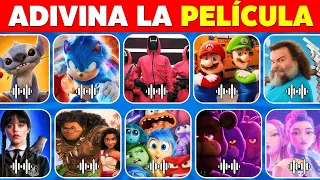 Adivina 19 PELÍCULAS Por La CANCIÓN😀🎶Guerreras K Pop😍Stitch💙Netflix❤️Adivina La Película❤️
