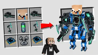 TERBONGKAR RAHASIA CRAFTING ROBOT DI MINECRAFT!