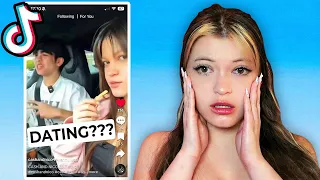 Reacting to My Crush’s TikToks..