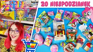 KUPUJE i OTWIERAM 20 RÓŻNYCH NIESPODZIANEK 🛒🤩