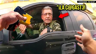 Policías Idiotas Que INTENTAN Meterse Con Soldados De Alto Rango