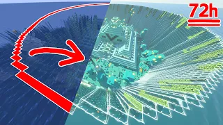 Sequé un Templo del Océano en Minecraft Hardcore 😱 (LA MAYOR LOCURA QUE HICE)