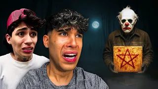 FUIMOS Al BOSQUE DEL PAYASO MALDITO DE LA DEEP WEB☠️ / SoyAlejo @andylives00