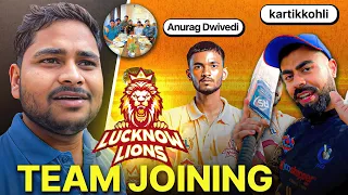 Finally Lucknow Lions join kar lee🦁 || Balram mandal #vlog