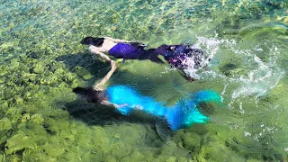I turned my boyfriend into a merman 🧜‍♂