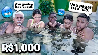 O ULTIMO A SAIR DA PISCINA GANHA MIL REAIS!