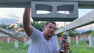 O SILICONE QUE COLA TUDO ATÉ BLOCO DE CONCRETO 11/10/2021
