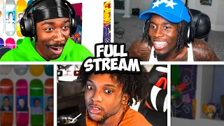 Kai Cenat & BruceDropEmOff & YourRAGE Most DISGUSTING Boys Night.. (Full Stream)