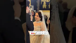 العريس عمل مفاجأة للعروسه وغنالها اي الحلاوه والجمال دا ❤️❤️🙈