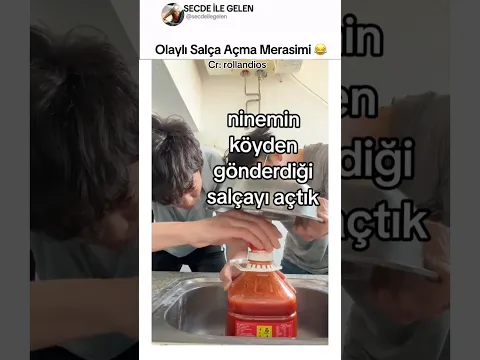 Salça mı Açıyor, Deney mi Yapıyor Belli Değil