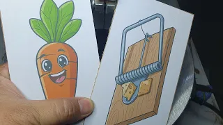 Crafting Wooden Designs | Satisfying Scroll Saw ASMR - Relaxing cutting carrot from wood