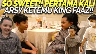 KING FAAZ dan QUEEN ARSY AKHIRNYA BERTEMU!! GAK NYANGKA MEREKA LANGSUNG AKRAB!!