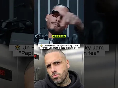 😂 Le Dije a Nicky Jam: ''Esa Barba está bien Fea'' 😟