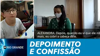 EXCLUSIVO: SBT tem acesso ao depoimento de Alexandra, mãe de Rafael - SBT Rio Grande - 17/01/23