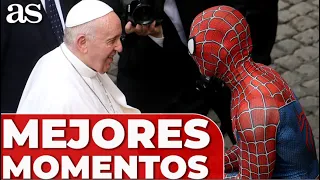 Los MEJORES MOMENTOS del PAPA FRANCISCO: un PAPA ALEGRE y CERCANO