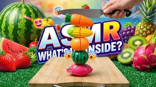 Satisfying Cutting 🍎🔪🥑🥕🍔🥝🍐🥥🥭🍋🫑Foods Fruits Vegetables ToysASMR live pt. 5