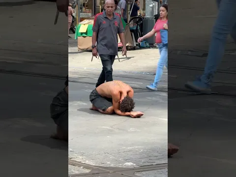 Todos lo ignoraban en las calles de Brasil, mira lo que pasó después.