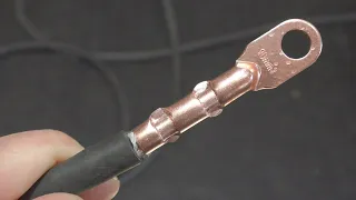 Простое приспособление чтобы обжимать клеммы