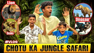 CHOTU KA JUNGLE SAFARI 🐯 TOUR VIDEO || ZOO ANIMALS 😱 