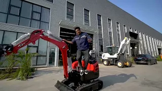 HT18 1.8 ton mini excavator product explanation video