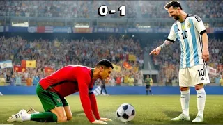 ارونالدو ضد ميسي في كأس العالم لانضباط أهم من الموهبة: قوة عدم الاستسلام 🥅🏟️⚽ 