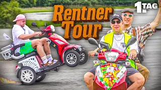 😍😱2 UNFÄLLE & voll ESKALATION! RENTNER TOUR ist ein FEST mit Monte, Schradin, Zarbex & Co.!