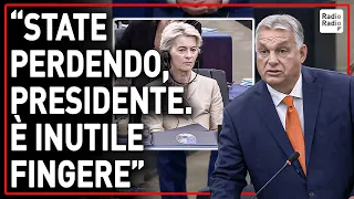 ORBAN VS VON DER LEYEN, SCONTRO FRONTALE IN AULA ▷ "CORRUZIONE? VA BENE, PARLIAMO DI CORRUZIONE!"