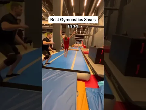 THE BEST GYMNASTICS SAVES?!🫣🤩 #gymnast #gymnasticssaves