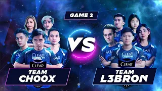 TEAM CHOOX VS TEAM L3BRON - GAME 2 | CLEAR ALLSTARS TOURNAMENT