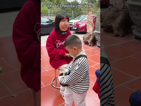 Tết này bạn biết mình đã lớn là khi ... | Hậu Hoàng #shorts