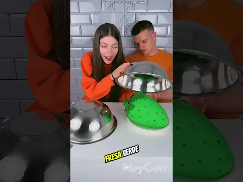 Hoy mi hermana se robó una fresa verde 🍓😱 #shorts #shortvideo