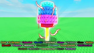 I Grew EVERY MUTATION On CANDY BLOSSOM In Roblox Grow A Garden...