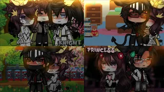 knight × princess || gacha life♡•-•//💗✨ #gacha #gachalife #edit #gachaedit