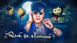 Todo lo que BORRARON de CORALINE 😨🪡 | Luis Velody
