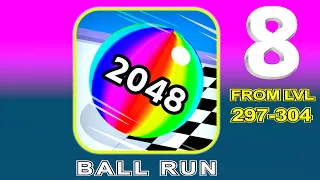 BALL RUN 2048 with PPG Part 8 all levels road