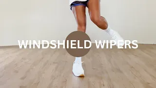 SHUFFLE DANCE TUTORIAL | Lifted Reverse Charlestons/Lifted scissors/Windshield wipers - shuffling