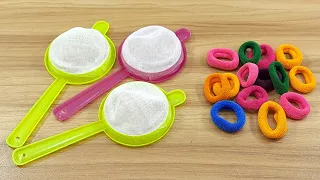 2 SUPERB HOME DECOR IDEAS USING HAIR BAND AND TEA STRAING| DIY CRAFT | BEST OUT OF WASTE