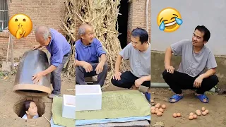 Rogue Master Selling Eggs 😺😍 Best Funny Videos 2023, Chinese Funny clips daily Part6