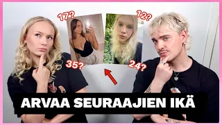 ARVAA SEURAAJIEN IKÄ - HAASTE