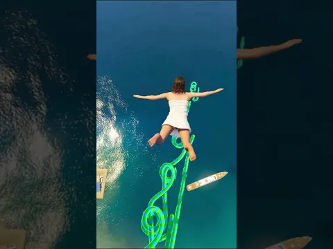 Amanda, Cow & Michael Funny Water Slide #2 #shorts