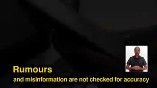 COVID-19 Misinformation (PSA)