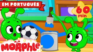 Orphle em Português | Orphle se duplica! | 1 HORA de Morphle em Português | Desenhos para Crianças