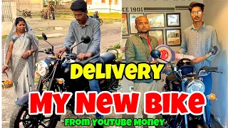Finally New Bike Ki Delivery Leli 😍// Royal Enfield  Classic 350