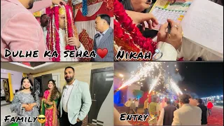 Vlog 25th || Nikah mubarak ho chacha ko♥️🔥#viralvideo #trending #wedding #explorepage #dailyvlog